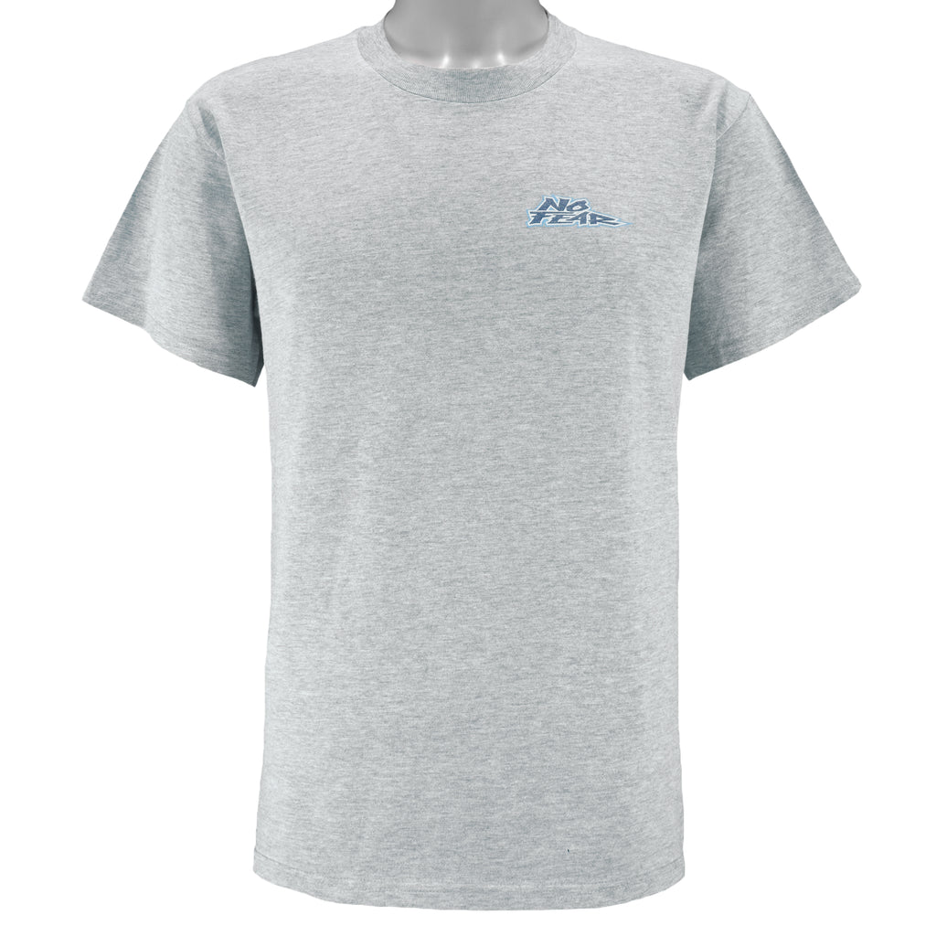 Vintage (No Fear) - North Carolina Tar Heels The Eye T-Shirt 1990s Medium