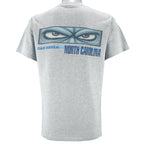 Vintage (No Fear) - North Carolina Tar Heels The Eye T-Shirt 1990s Medium