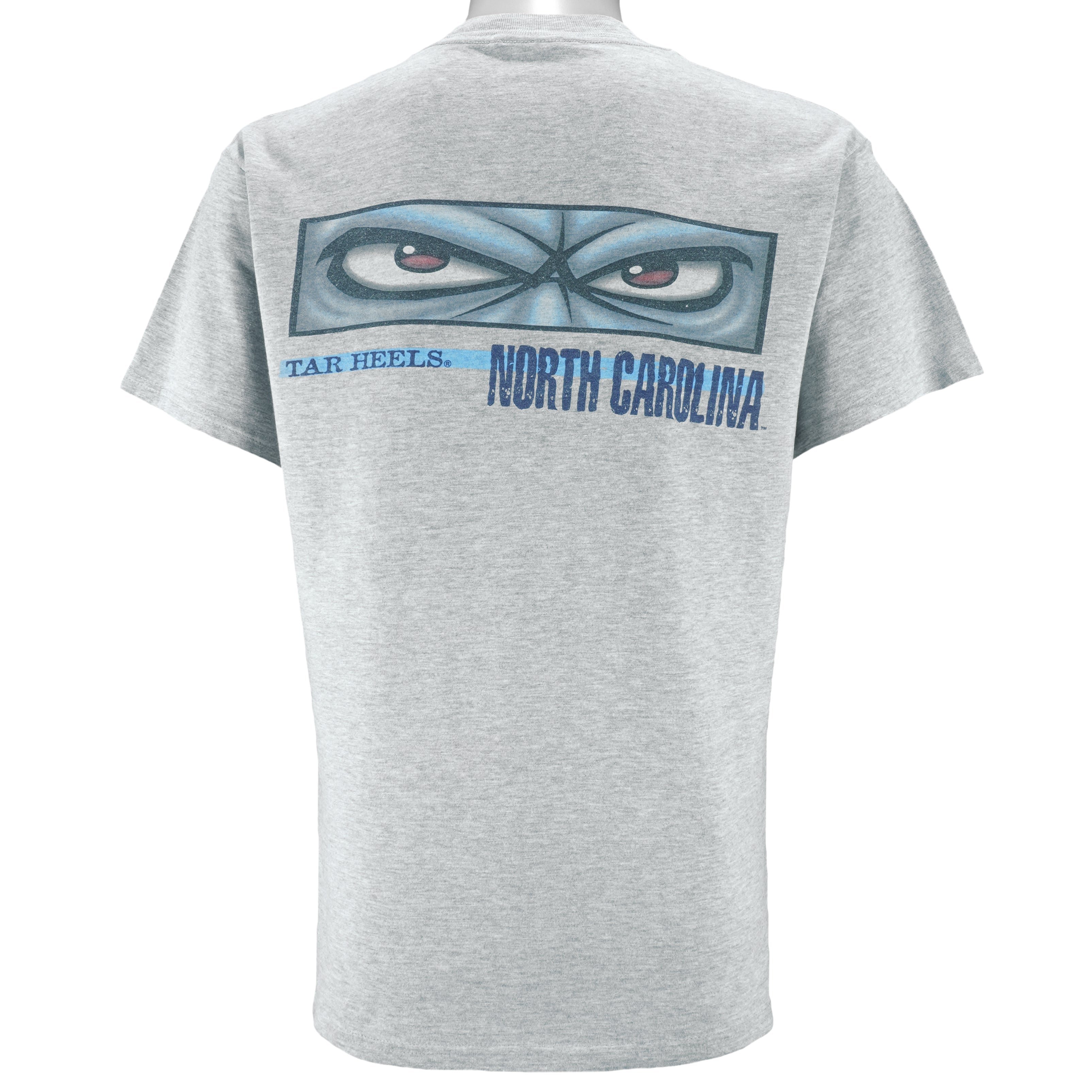 Vintage (No Fear) - North Carolina Tar Heels The Eye T-Shirt 1990s Medium