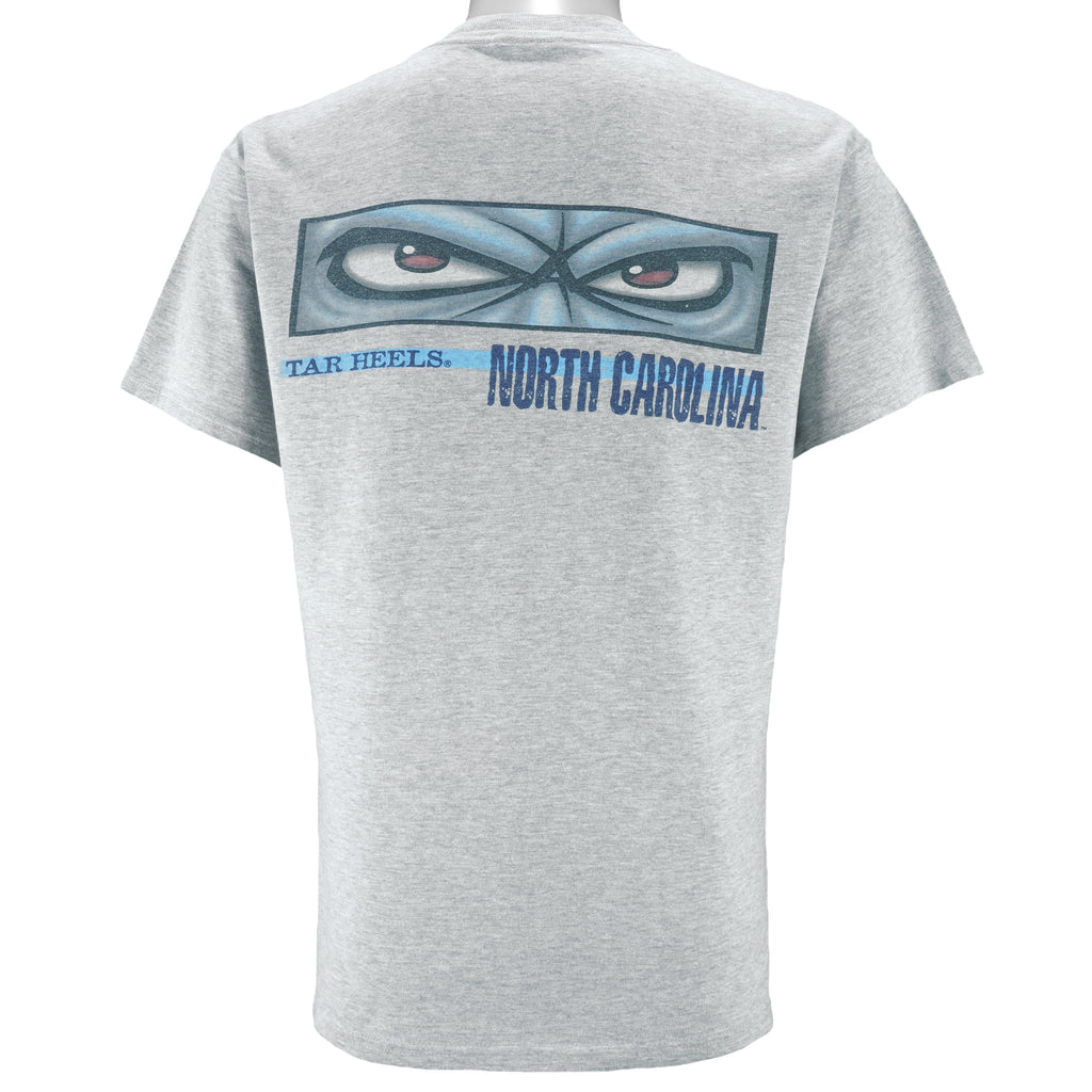 Vintage (No Fear) - North Carolina Tar Heels The Eye T-Shirt 1990s Medium