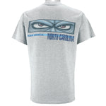 Vintage (No Fear) - North Carolina Tar Heels The Eye T-Shirt 1990s Medium