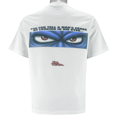 Vintage (No Fear) - You Can Tell A Man's Fears In His Eyes T-Shirt 1990s Medium