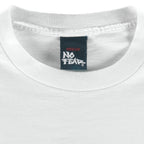 Vintage (No Fear) - You Can Tell A Man's Fears In His Eyes T-Shirt 1990s Medium
