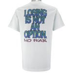 Vintage (No Fear) - Losing Is Not An Option T-Shirt 1990s Large