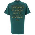 Vintage (No Fear) - Fearless By Choice Not By Chance T-Shirt 1990s X-Large