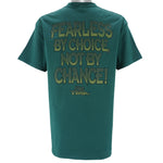 Vintage (No Fear) - Fearless By Choice Not By Chance T-Shirt 1990s X-Large vintage retro