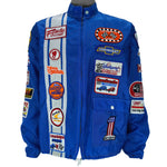 Vintage - CRC Chemicals Racing Team Logos Patched Jacket 1990s Large