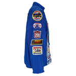 Vintage - CRC Chemicals Racing Team Logos Patched Jacket 1990s Large