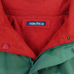 Nautica - Fleece Reversible Jacket 1990s X-Large