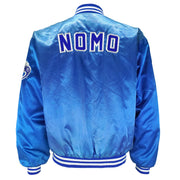 MLB (Toyota) - Dodgers Hideo Nomo Button-Up Satin Jacket 1995 Large