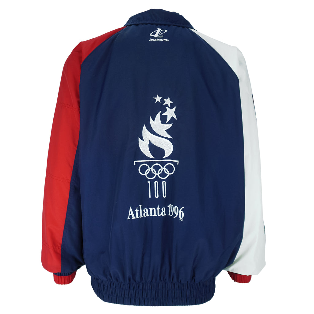 Vintage (Logo 7) - Atlanta Olympics Team USA Windbreaker 1996 Large vintage retro