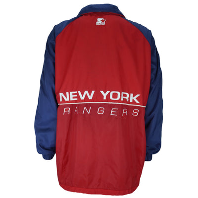 Starter - New York Rangers Windbreaker 1990s Large