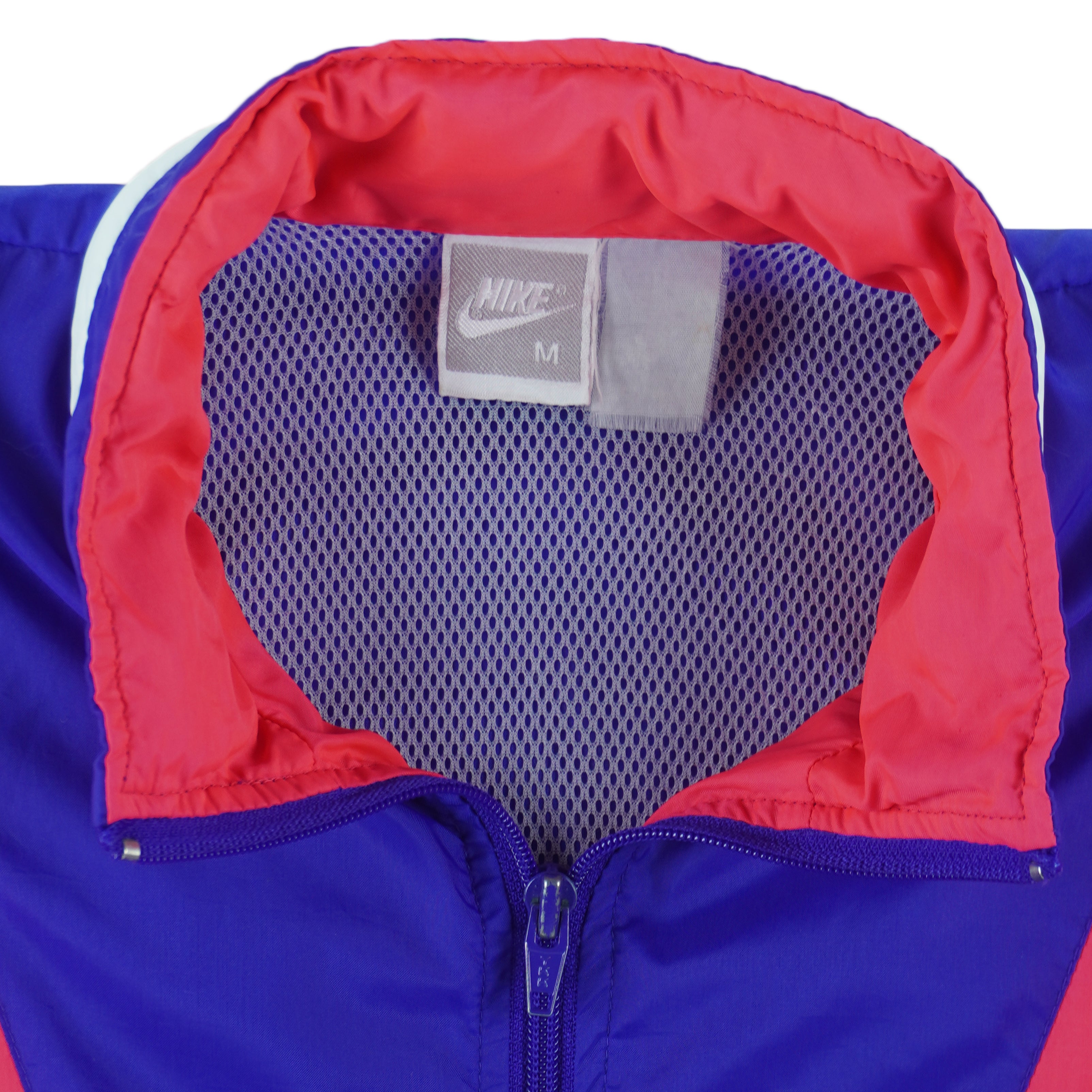 Nike - Blue Colorblock Windbreaker 1990s Medium
