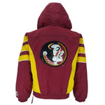 Starter - Florida State Seminoles Puffer Jacket 1990s Small