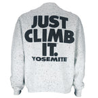 Vintage - Yosemite Just Climb It Crew Neck Sweatshirt 1990s X-Large