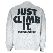 Vintage - Yosemite Just Climb It Crew Neck Sweatshirt 1990s X-Large