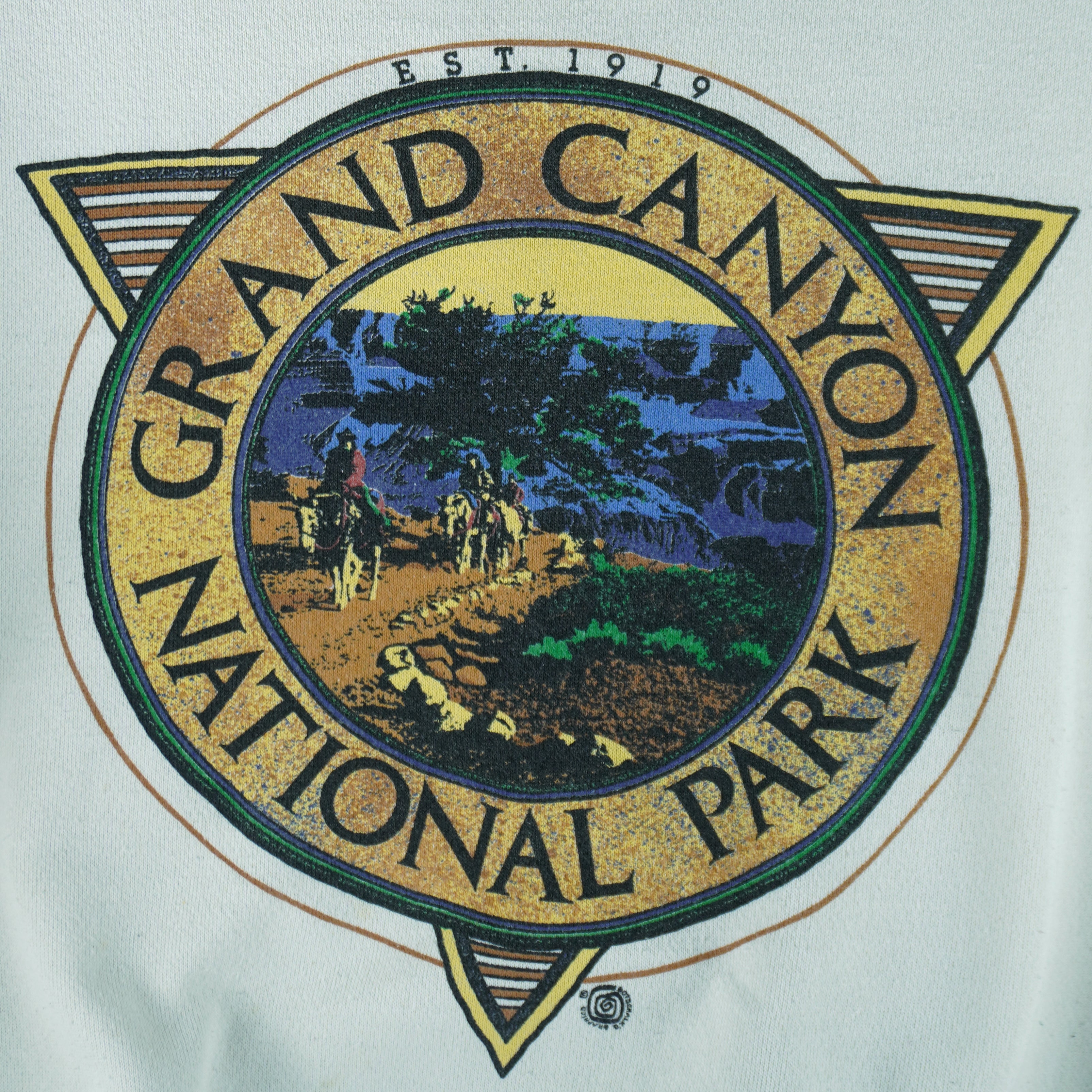 Vintage (Tultex) - Grand Canyon Crew Neck Sweatshirt 1990s X-Large