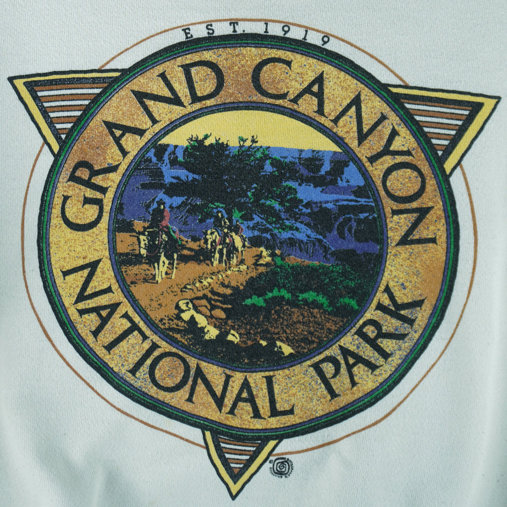 Vintage (Tultex) - Grand Canyon Crew Neck Sweatshirt 1990s X-Large
