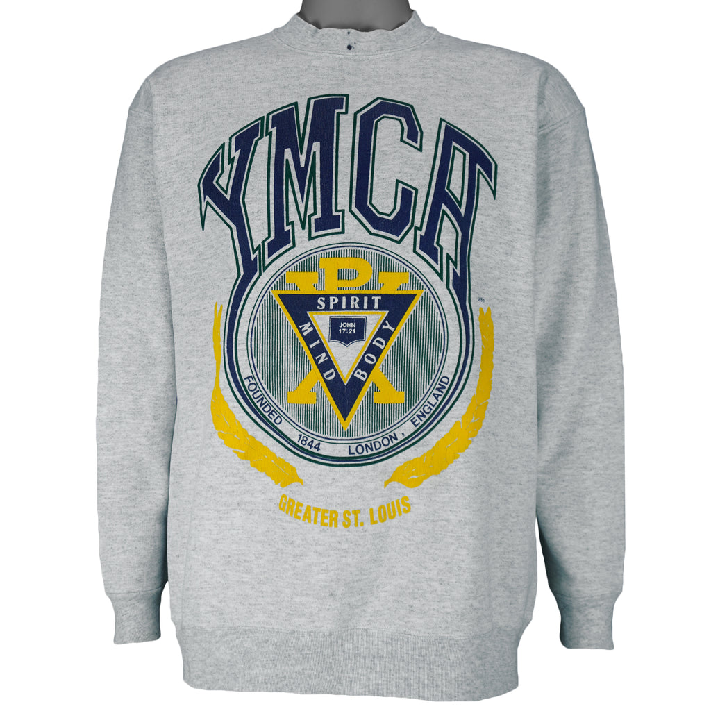 Vintage (Oneita) - YMCA Greater St. Louis Crew Neck Sweatshirt 1990s Large