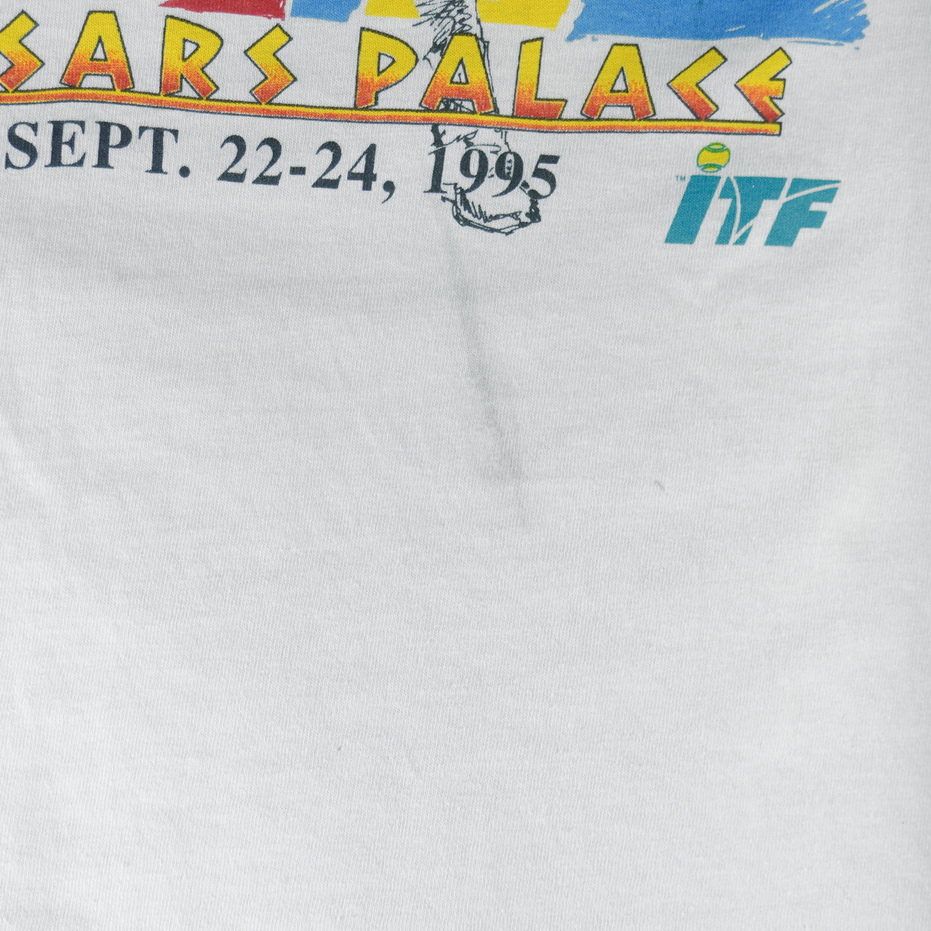 Vintage - USA VS Sweden Davis Cup Tennis Championships T-Shirt 1995 X-Large