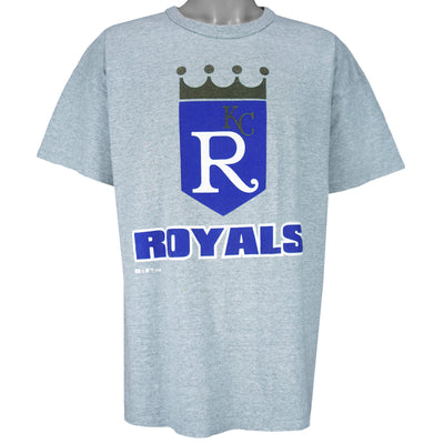 MLB (Russell Athletic) - Kansas City Royals Single Stitch T-Shirt 1990s X-Large