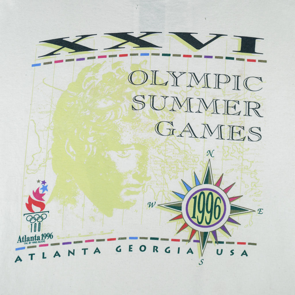 Vintage (Hanes) - Atlanta  Olympic Summer Games T-Shirt 1996 X-Large