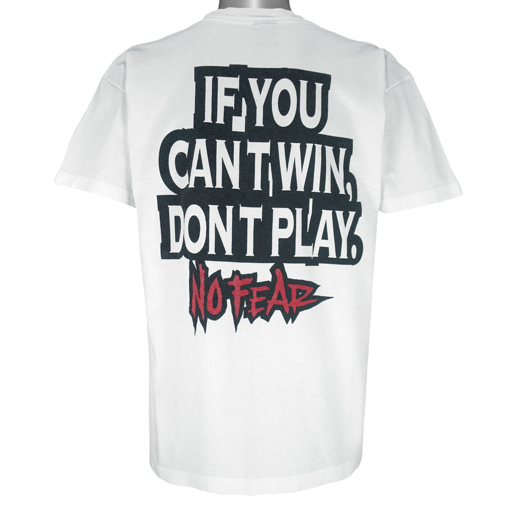 Vintage (No Fear) - If You Can't Win Don't Play T-Shirt 1990s Large
