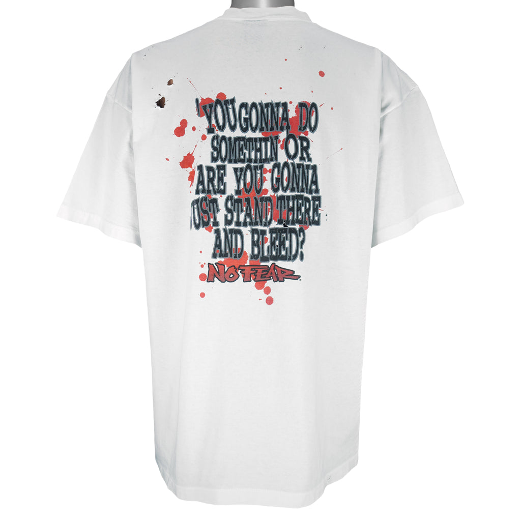 Vintage (No Fear) - You Gonna Do Something Single Stitch T-Shirt 1990s Large