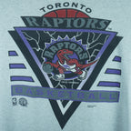 NBA (Novel Teez) - Toronto Raptors Lightning Single Stitch T-Shirt 1994 Large vintage retro basketball
