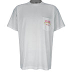 Vintage (Camel) - Beach Club Wish You Were Here T-Shirt 1990s X-Large