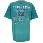NBA (Waves) - Vancouver Grizzlies Basketball T-Shirt 1994 Large