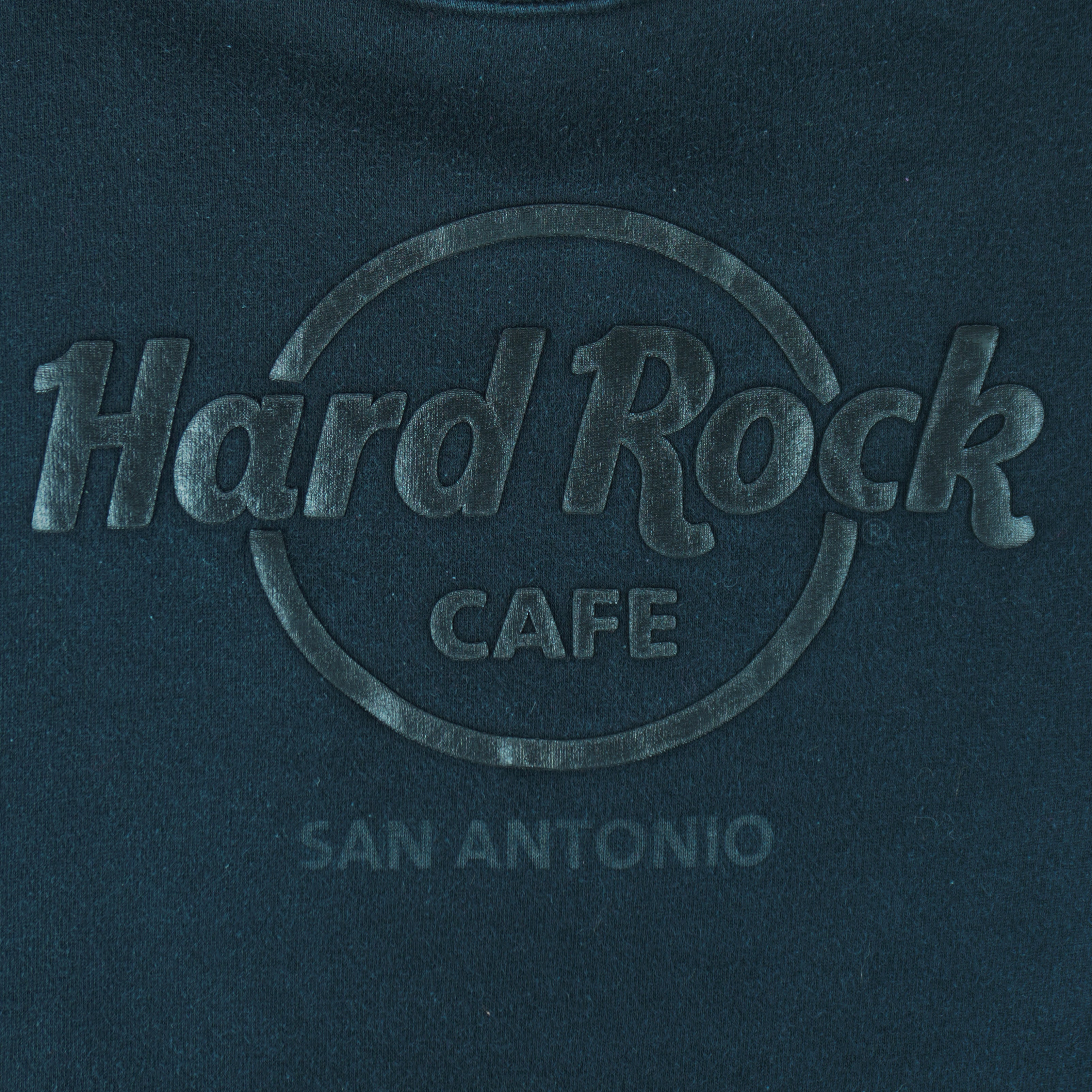Vintage (Hard Rock) - San Antonio Crew Neck Sweatshirt 2000s Medium