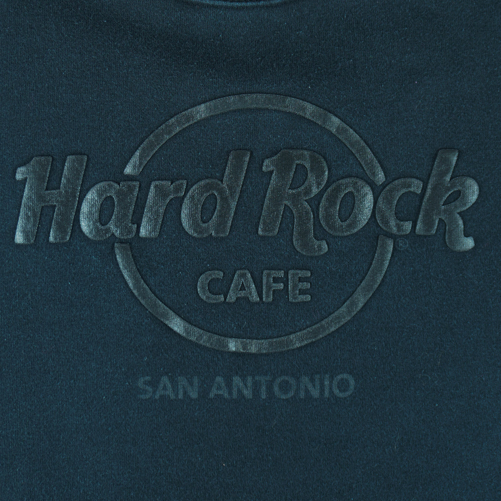 Vintage (Hard Rock) - San Antonio Crew Neck Sweatshirt 2000s Medium
