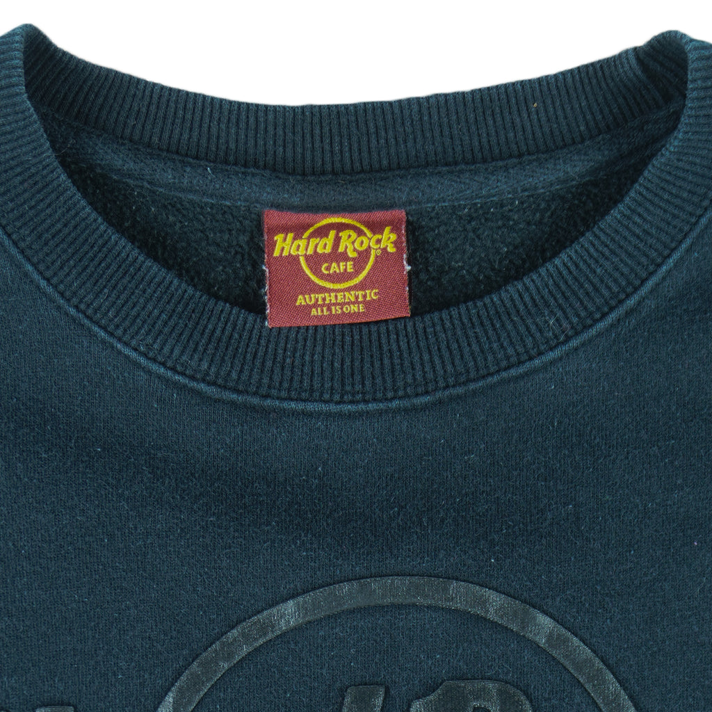 Vintage (Hard Rock) - San Antonio Crew Neck Sweatshirt 2000s Medium