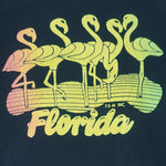 Vintage - Florida Flamingo Crew Neck Sweatshirt 1990s Large vintage retro
