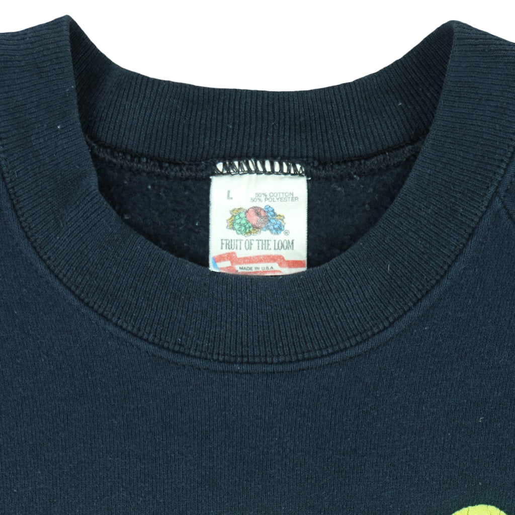 Vintage - Florida Flamingo Crew Neck Sweatshirt 1990s Large vintage retro
