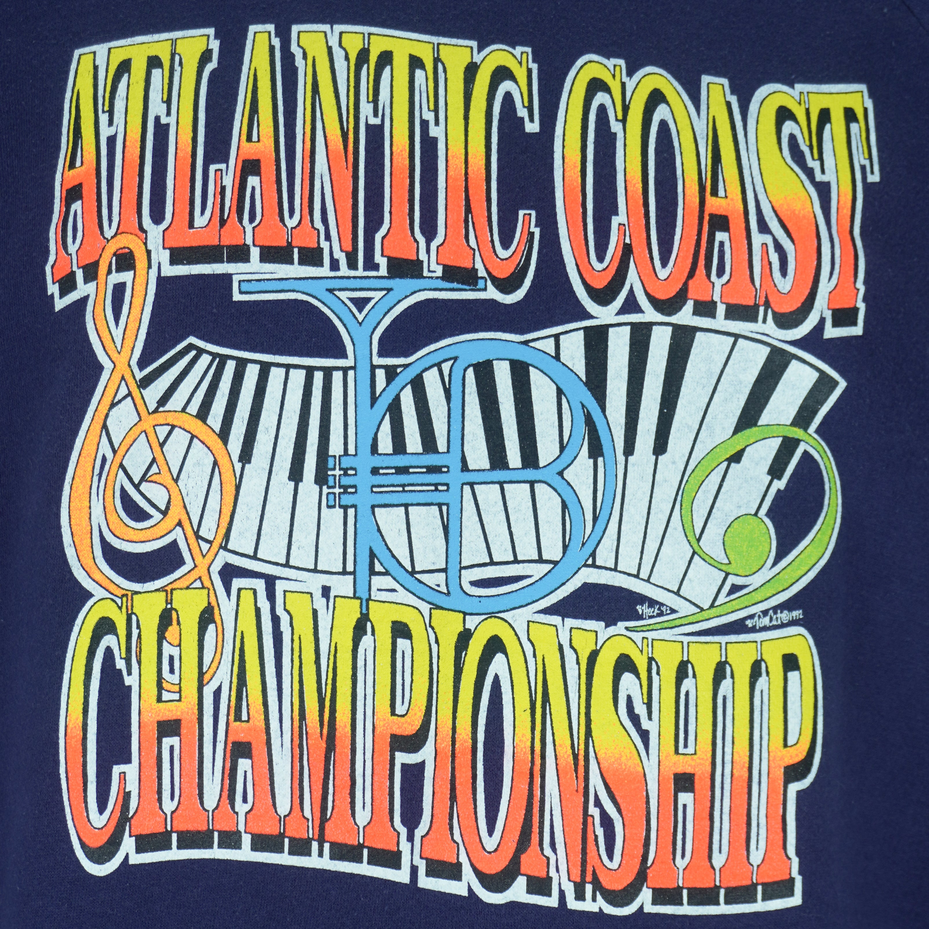 Vintage - Atlantic Coast Championship Sweatshirt 1992 X-Large vintage retro