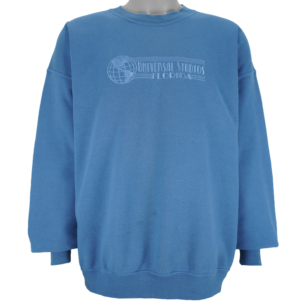 Vintage - Universal Studios Florida Crew Neck Sweatshirt 1990s X-Large
