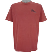 Vintage (No Fear) - Second Place Is The First Loser Red T-Shirt 1990s Large