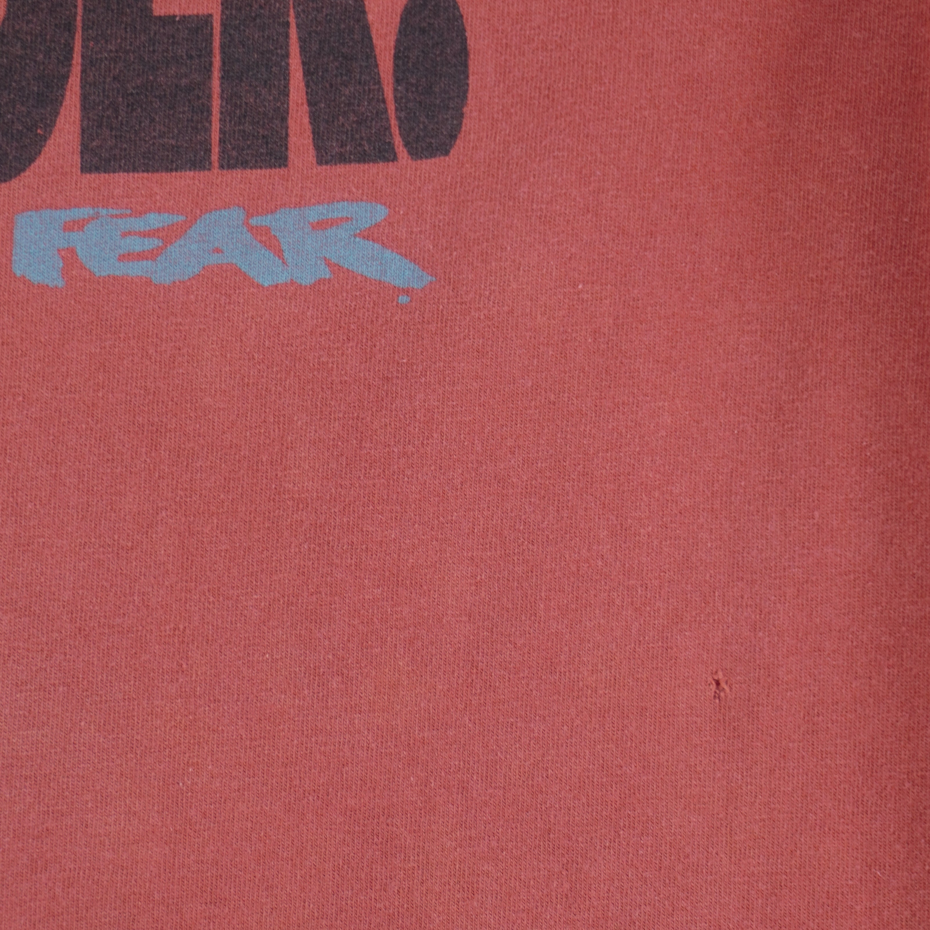 Vintage (No Fear) - Second Place Is The First Loser Red T-Shirt 1990s Large