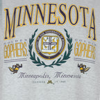 NCAA (Galt Crew) - Minnesota Golden Gophers Crew Neck Sweatshirt 1990s Medium