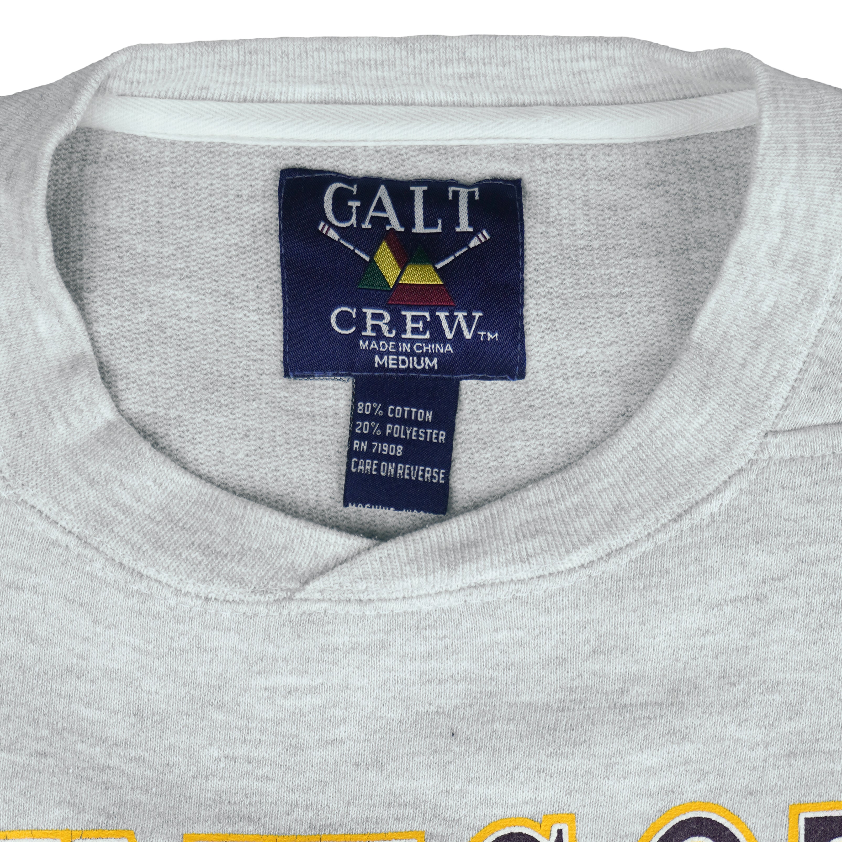 NCAA (Galt Crew) - Minnesota Golden Gophers Crew Neck Sweatshirt 1990s Medium