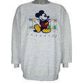 Disney (Genus) - Mickey Mouse Crew Neck Sweatshirt 1990s Medium