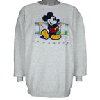 Disney (Genus) - Mickey Mouse Crew Neck Sweatshirt 1990s Medium