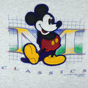 Disney (Genus) - Mickey Mouse Crew Neck Sweatshirt 1990s Medium