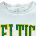 NBA (Medallion) - Boston Celtics Crew Neck Sweatshirt 1990s Large Vintage Retro Basketball
