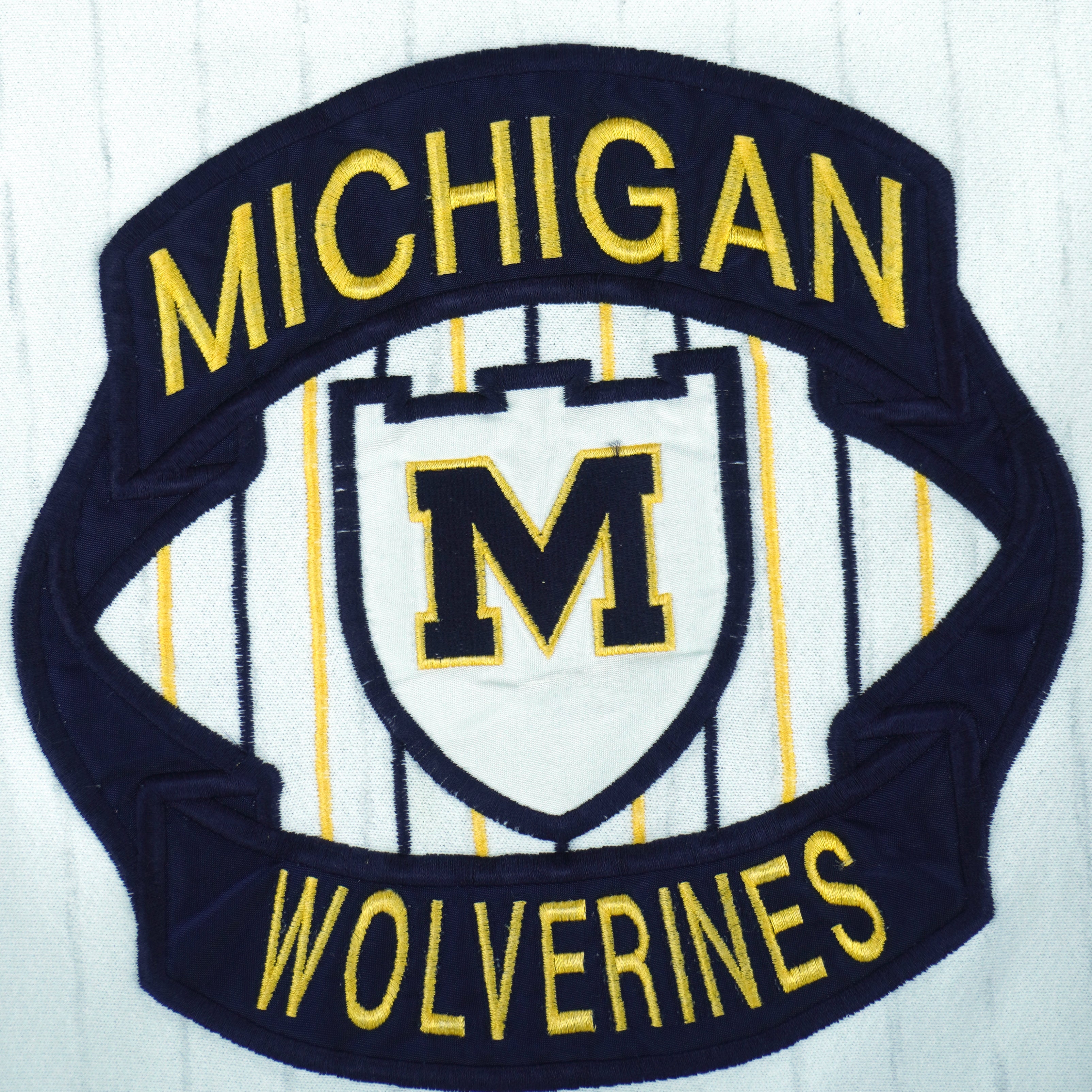 NCAA (Midwest) - Michigan Wolverines Crew Neck Sweatshirt 1990s Large Vintage Retro Football College