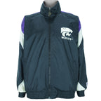 NCAA (Pro Player) - Kansas State Wildcats Windbreaker 1990s Large Vintage Retro basketball