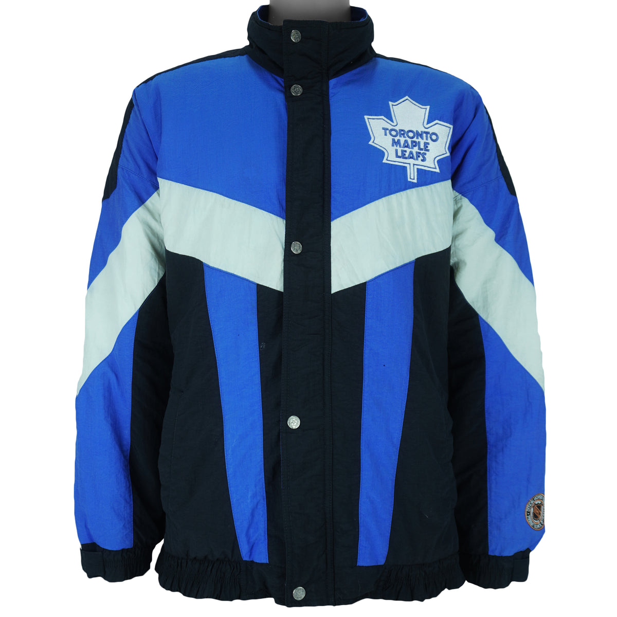 NHL (Player Collection) - Toronto Maple Leafs Windbreaker 1990s Large Vintage Retro hockey