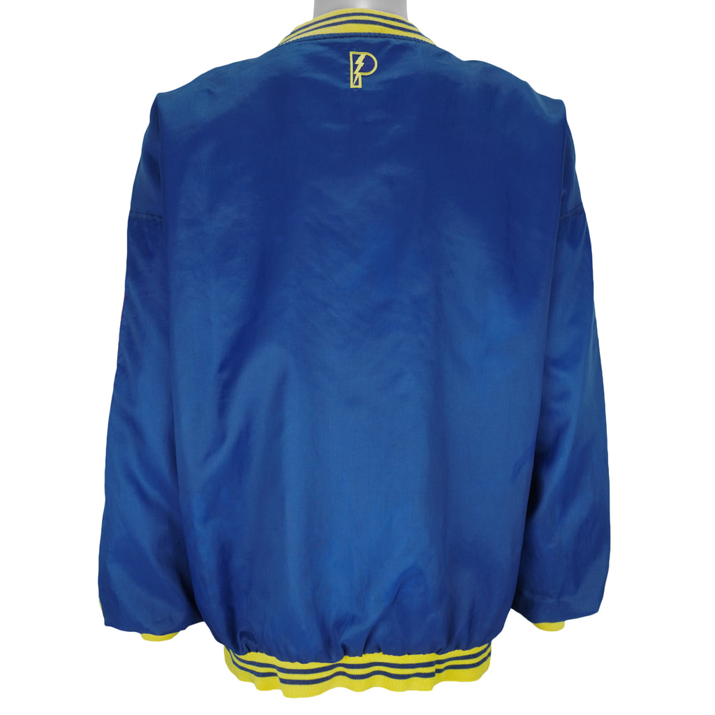 NBA (Pro Player) - Golden State Warriors Pullover Windbreaker 1990s Large Vintage Retro basketball